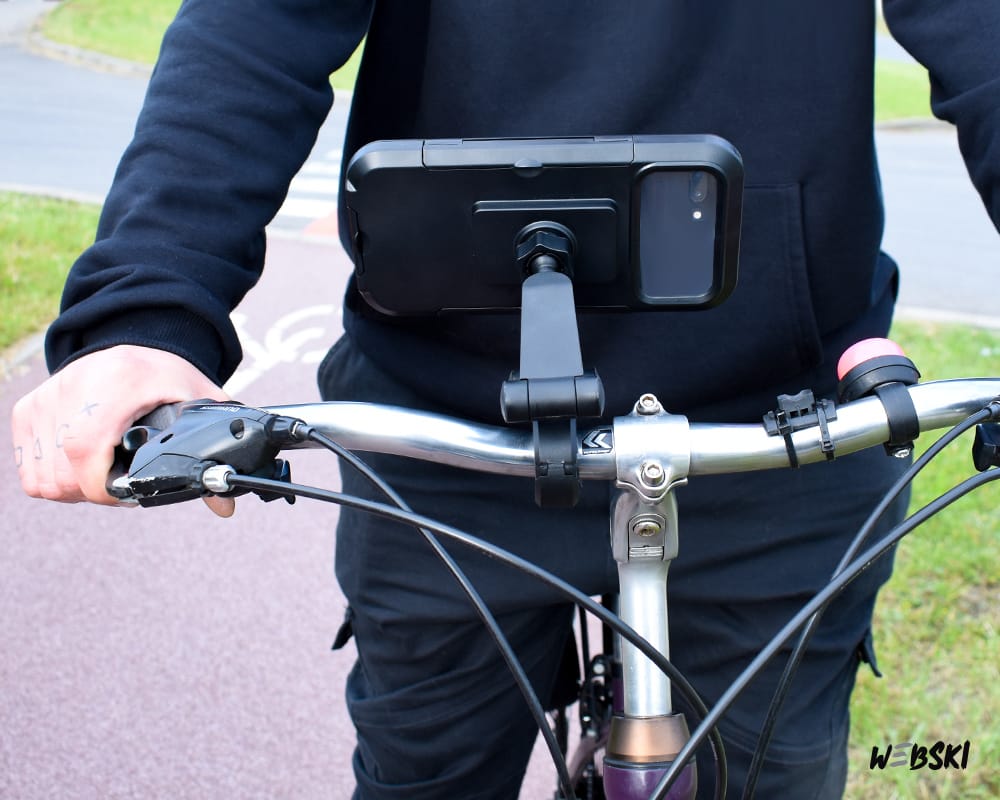 Uchwyt motocyklowy ATH-400 wodoodporny do telefonu UCHATH400