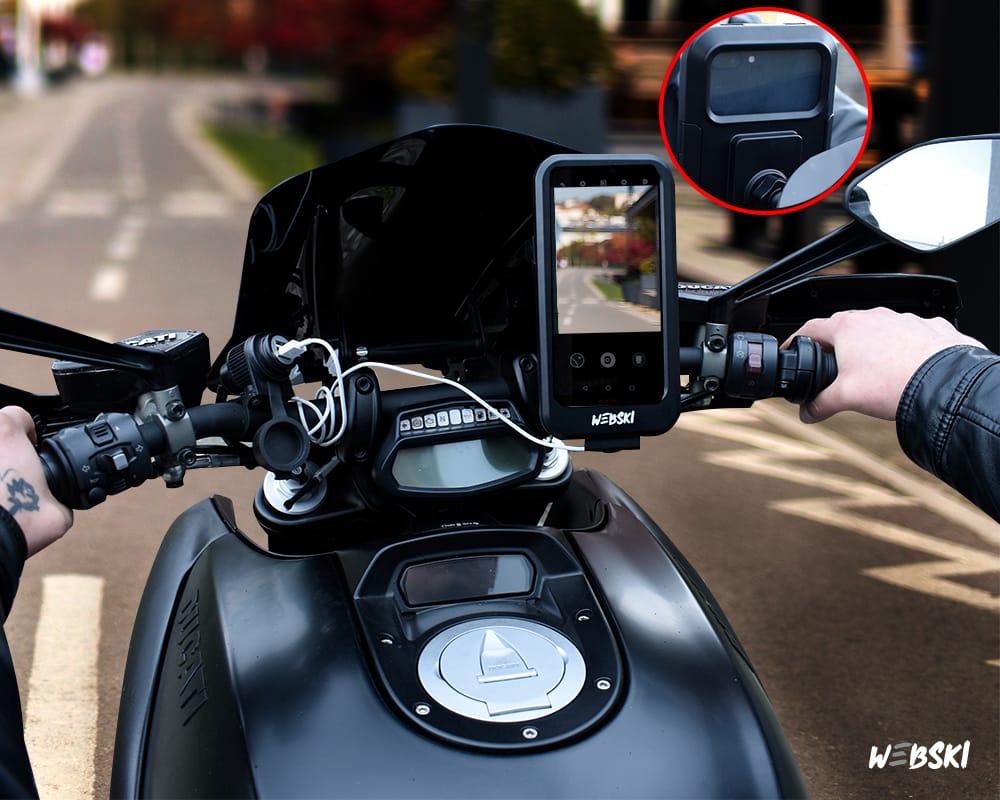 Uchwyt motocyklowy ATH-400 wodoodporny do telefonu UCHATH400