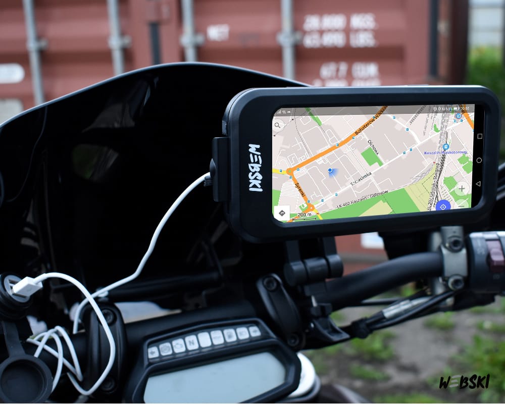 Uchwyt motocyklowy ATH-400 wodoodporny do telefonu UCHATH400