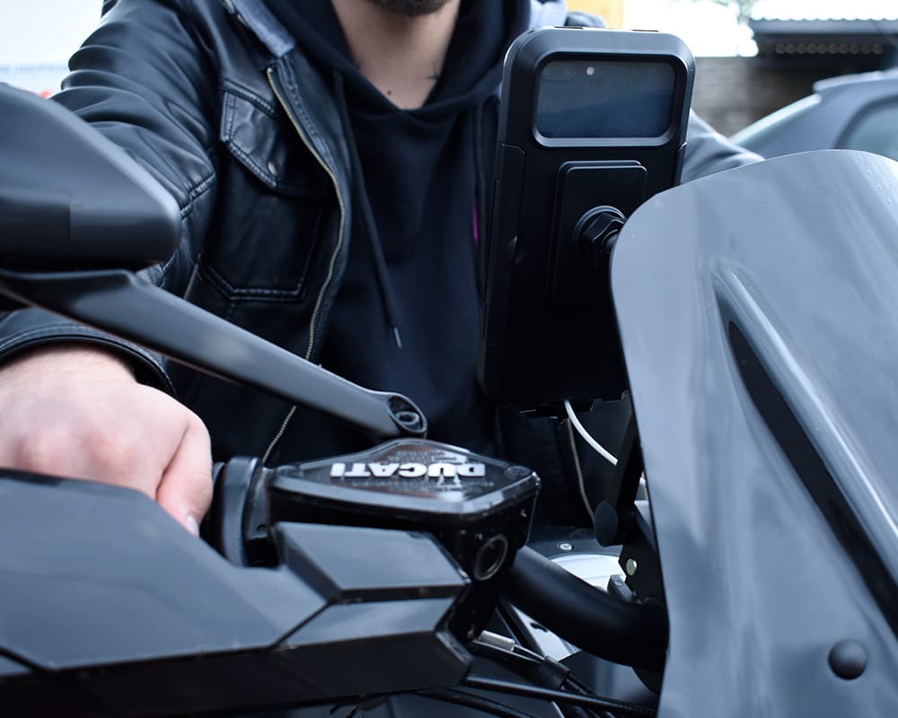 Uchwyt motocyklowy ATH-400 wodoodporny do telefonu UCHATH400