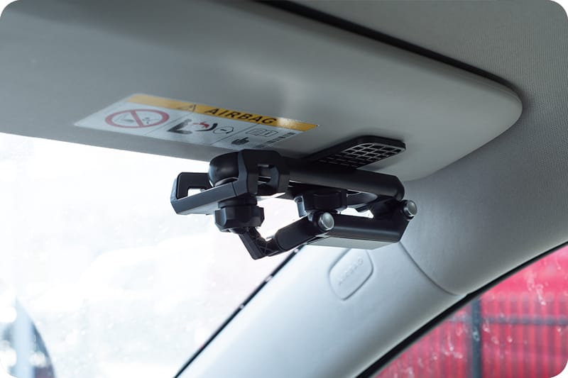 Uchwyt samochodowy UchSunVisor01
