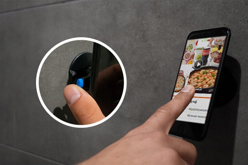 Uchwyt na telefon na blat z systemem JustLOCK Easy Wall Mount