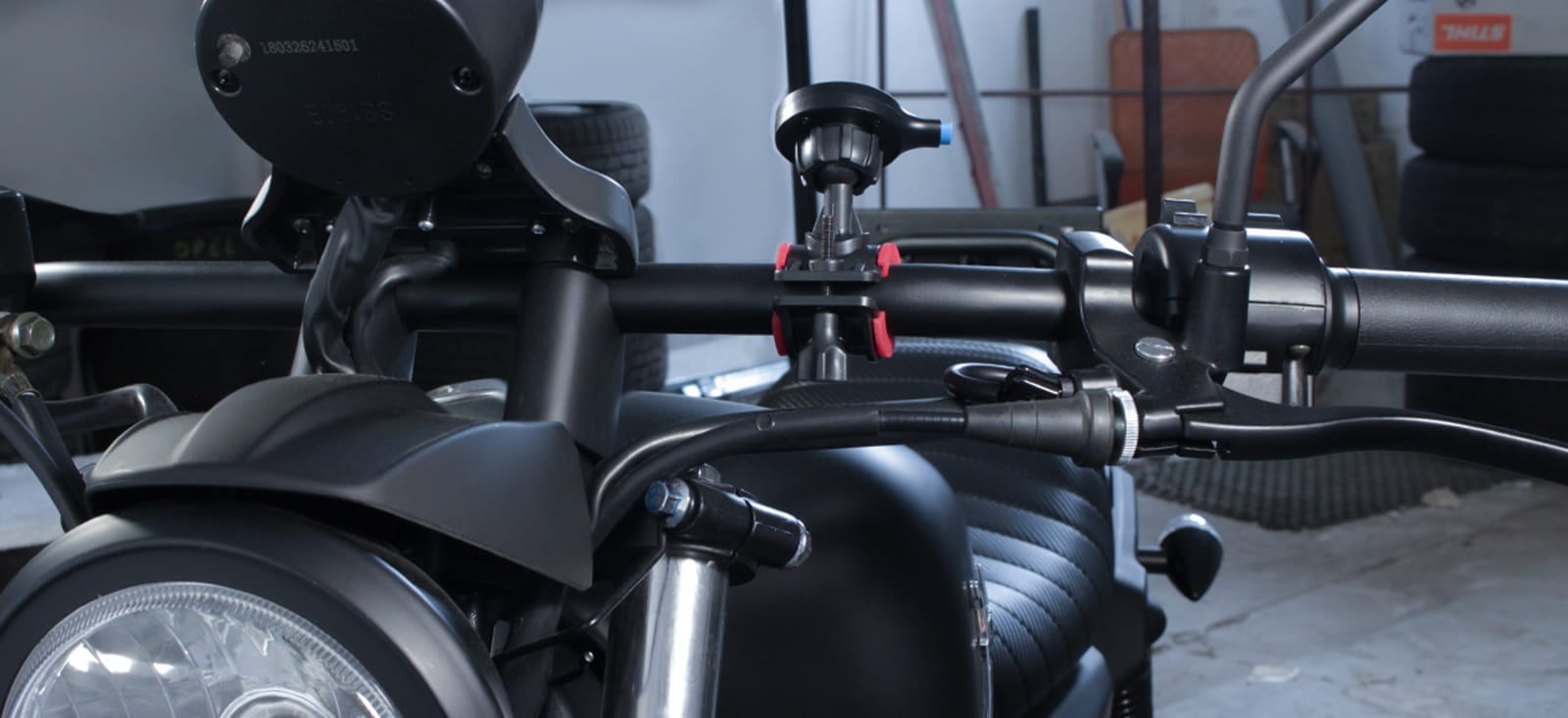 Uchwyt na telefon z systemem JustLOCK Power Ride Bike