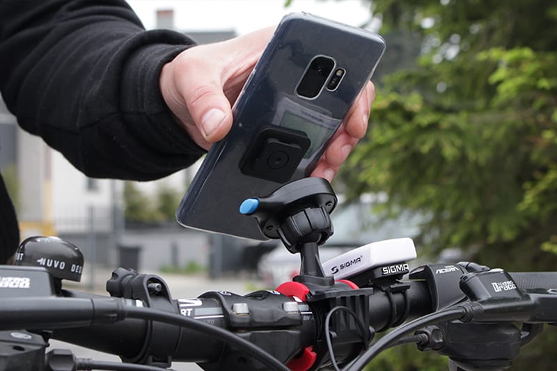 Uchwyt na telefon z systemem JustLOCK Power Ride Bike